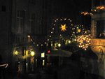 Weihnachtliche Beleuchtung in der Innenstadt