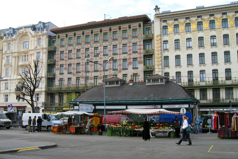 Jugendstilgebäude am Naschmarkt